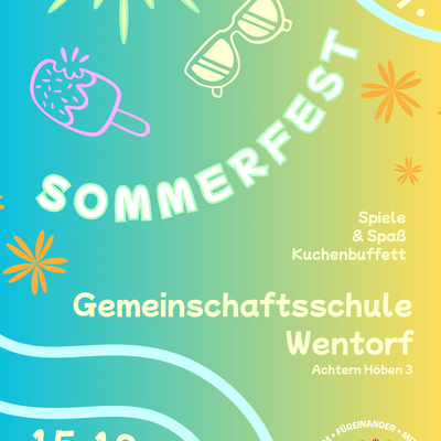 Sommerfest Plakat
